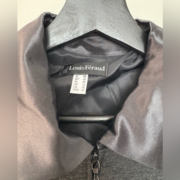 Luxury Designer Louis Feraud Women’s 💯% Schurwolle Virgin Wool Size 10 - Picture 3 of 10